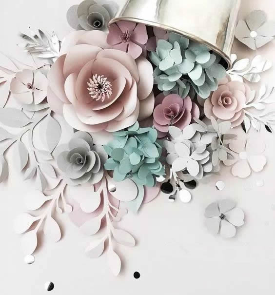 手工纸花怎么做 超多美丽纸花制作图解大全 -  www.shouyihuo.com