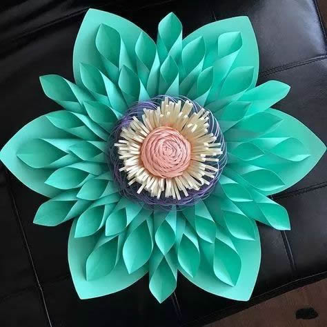 手工纸花怎么做 超多美丽纸花制作图解大全 -  www.shouyihuo.com