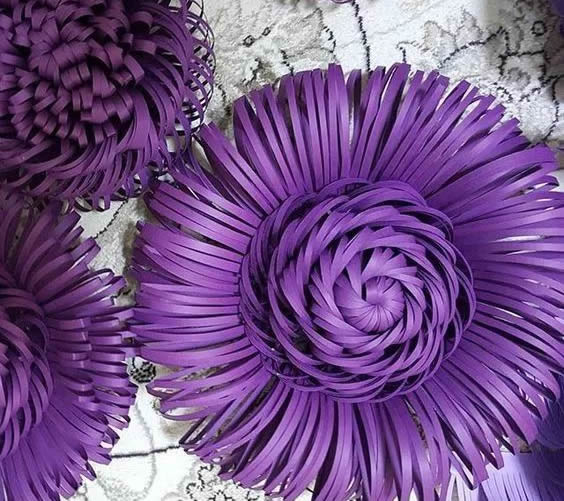 手工纸花怎么做 超多美丽纸花制作图解大全 -  www.shouyihuo.com