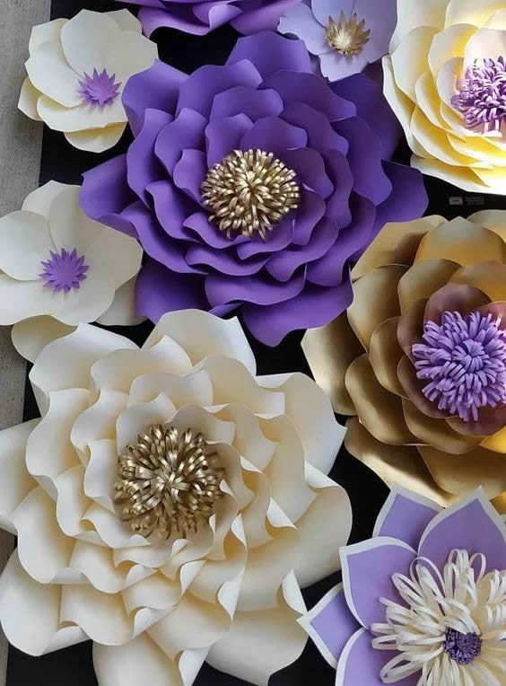 手工纸花怎么做 超多美丽纸花制作图解大全 -  www.shouyihuo.com