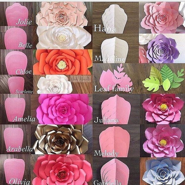手工纸花怎么做 超多美丽纸花制作图解大全 -  www.shouyihuo.com