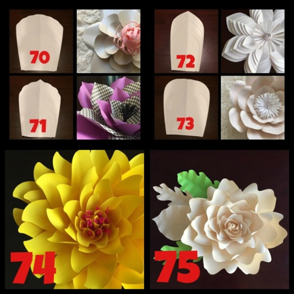 手工纸花怎么做 超多美丽纸花制作图解大全 -  www.shouyihuo.com