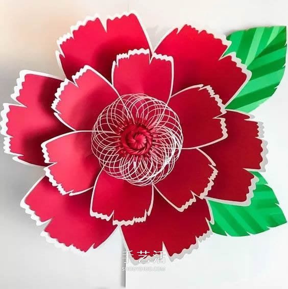 手工纸花怎么做 超多美丽纸花制作图解大全 -  www.shouyihuo.com