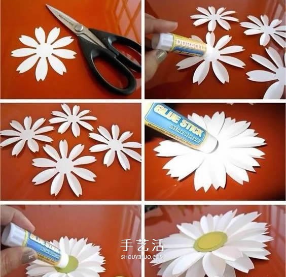 手工纸花怎么做 超多美丽纸花制作图解大全 -  www.shouyihuo.com