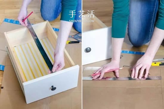 纸板手工制作衣物收纳格 收纳衣物再也不怕乱 -  www.shouyihuo.com