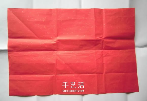 用纸怎么折花灯图解 圆柱形纸宫灯制作方法 -  www.shouyihuo.com