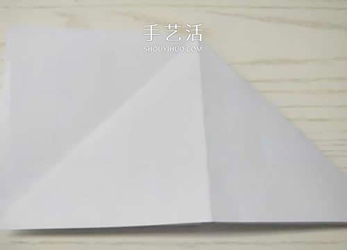 幼儿园简单折纸教程 可爱小飞碟的折法图解 -  www.shouyihuo.com