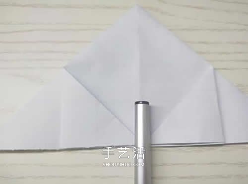 幼儿园简单折纸教程 可爱小飞碟的折法图解 -  www.shouyihuo.com
