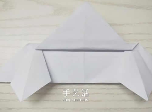 幼儿园简单折纸教程 可爱小飞碟的折法图解 -  www.shouyihuo.com