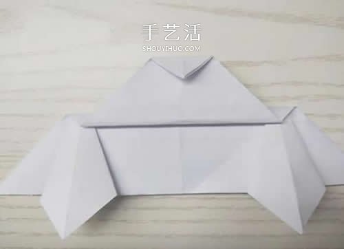 幼儿园简单折纸教程 可爱小飞碟的折法图解 -  www.shouyihuo.com