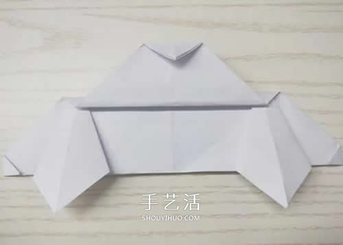 幼儿园简单折纸教程 可爱小飞碟的折法图解 -  www.shouyihuo.com
