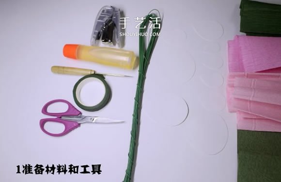 大卫奥斯汀玫瑰做法 美丽到极致的皱纹纸玫瑰 -  www.shouyihuo.com