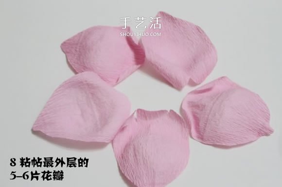 大卫奥斯汀玫瑰做法 美丽到极致的皱纹纸玫瑰 -  www.shouyihuo.com