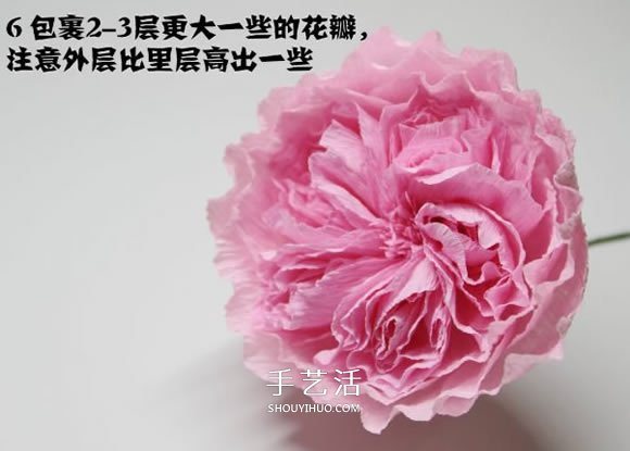 大卫奥斯汀玫瑰做法 美丽到极致的皱纹纸玫瑰 -  www.shouyihuo.com