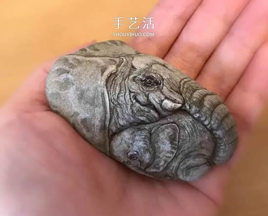 超详细石头画教程！手把手教你怎么画石头画 -  www.shouyihuo.com