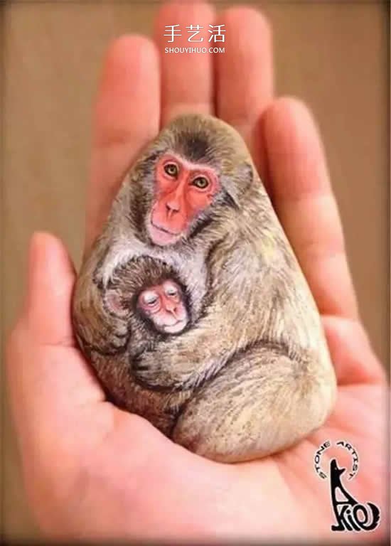 超详细石头画教程！手把手教你怎么画石头画 -  www.shouyihuo.com