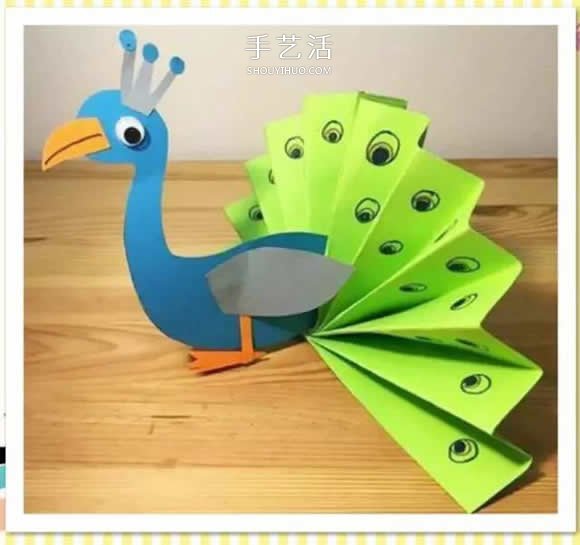 简易卡纸动物手工制作 幼儿园小朋友轻松上手 -  www.shouyihuo.com