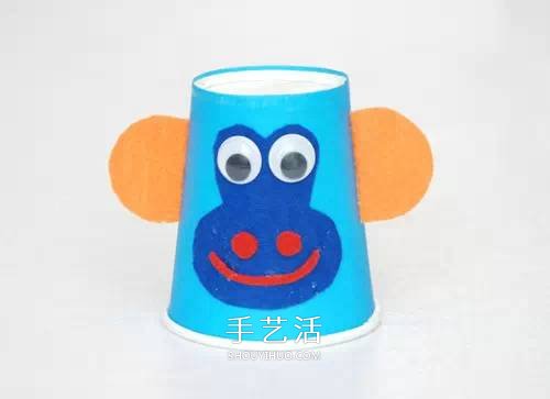 创意纸杯手工制作图片 用纸杯做可爱小动物 -  www.shouyihuo.com
