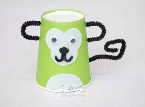 创意纸杯手工制作图片 用纸杯做可爱小动物 -  www.shouyihuo.com