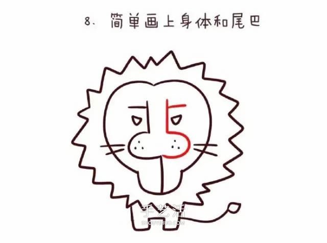 数字简笔画动物1到10 可爱数字简笔画图片大全 -  www.shouyihuo.com