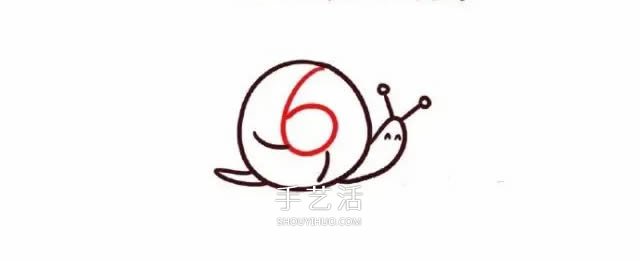 数字简笔画动物1到10 可爱数字简笔画图片大全 - www.shouyihuo.com