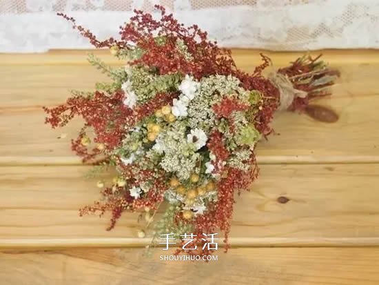 干花的四种制作方法 手工DIY绝美礼物饰品 -  www.shouyihuo.com