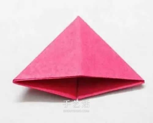 三角插小鱼折法图解 简单热带小鱼用三角插做 -  www.shouyihuo.com