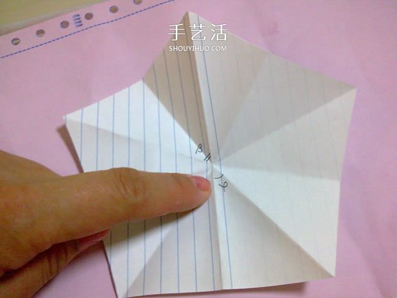 五瓣玫瑰花的折法图解 比川崎玫瑰更好看！ -  www.shouyihuo.com