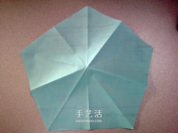 五瓣玫瑰花的折法图解 比川崎玫瑰更好看！ -  www.shouyihuo.com