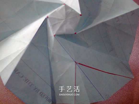 五瓣玫瑰花的折法图解 比川崎玫瑰更好看！ -  www.shouyihuo.com