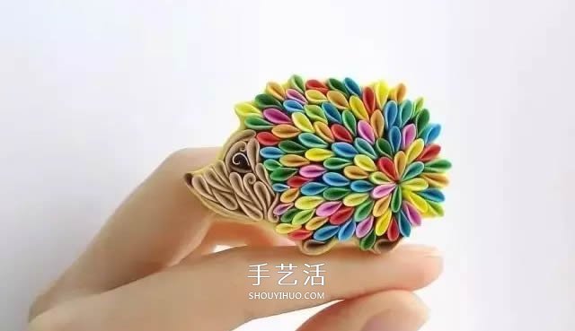 宛如精美衍纸！俄罗斯姑娘的迷人软陶动物作品 -  www.shouyihuo.com