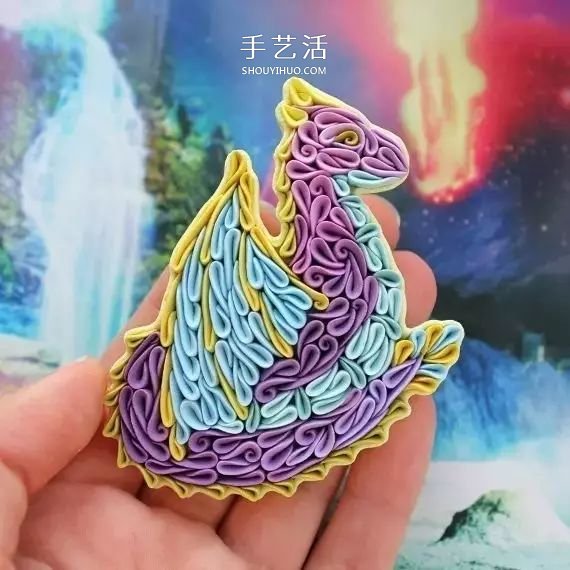 宛如精美衍纸！俄罗斯姑娘的迷人软陶动物作品 -  www.shouyihuo.com
