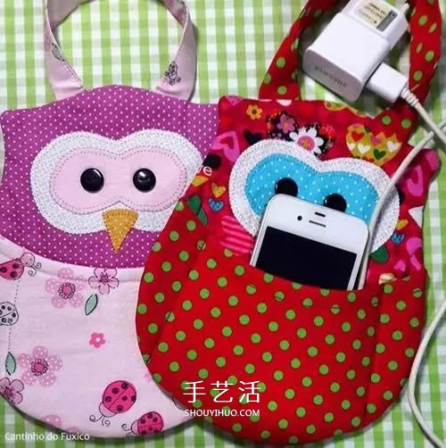 零碎布料用起来！简单收纳袋和家居用品DIY -  www.shouyihuo.com