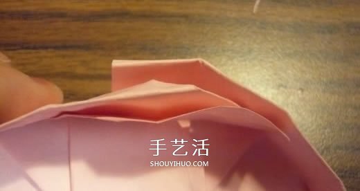心形礼品盒折纸方法 带盖爱心盒子怎么折图解 -  www.shouyihuo.com