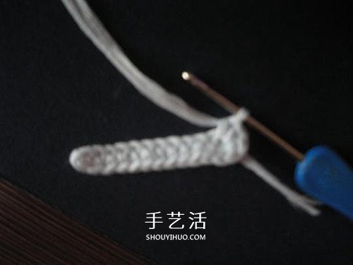 宝宝保暖毛线鞋的编法 手工编织婴儿鞋图解 -  www.shouyihuo.com