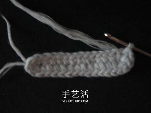 宝宝保暖毛线鞋的编法 手工编织婴儿鞋图解 -  www.shouyihuo.com