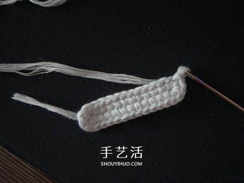 宝宝保暖毛线鞋的编法 手工编织婴儿鞋图解 -  www.shouyihuo.com