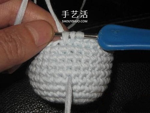 宝宝保暖毛线鞋的编法 手工编织婴儿鞋图解 -  www.shouyihuo.com