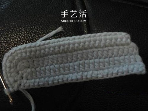 宝宝保暖毛线鞋的编法 手工编织婴儿鞋图解 -  www.shouyihuo.com