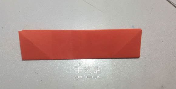 怎么折纸月季花的方法 手工月季花的折法图解 -  www.shouyihuo.com