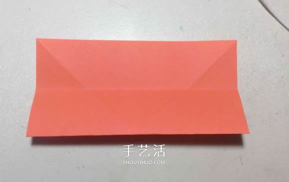 怎么折纸月季花的方法 手工月季花的折法图解 -  www.shouyihuo.com