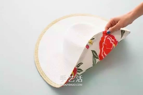去年的遮阳帽戴腻了 简单改造一下美腻朋友圈 -  www.shouyihuo.com