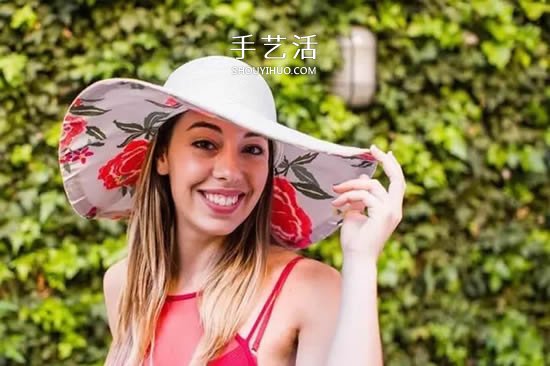 去年的遮阳帽戴腻了 简单改造一下美腻朋友圈 -  www.shouyihuo.com