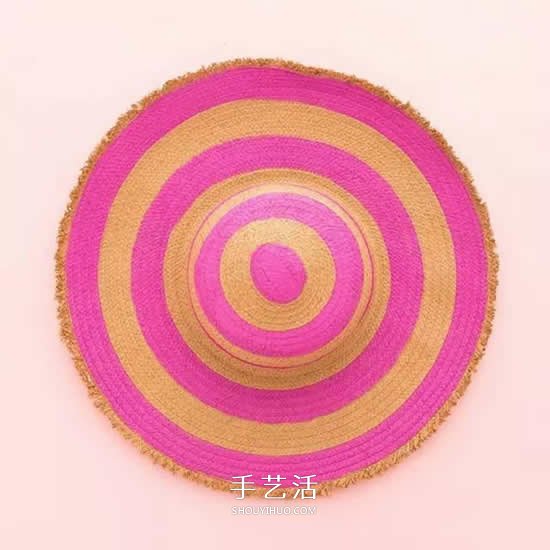 去年的遮阳帽戴腻了 简单改造一下美腻朋友圈 -  www.shouyihuo.com