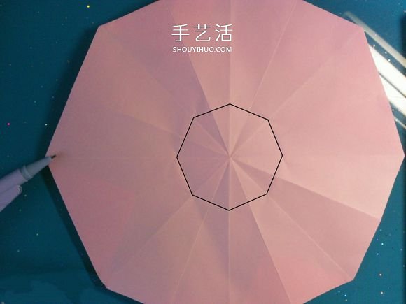 怎么折纸立体钻石图解 折一个超大的送女友吧 -  www.shouyihuo.com