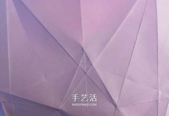 怎么折纸立体钻石图解 折一个超大的送女友吧 -  www.shouyihuo.com