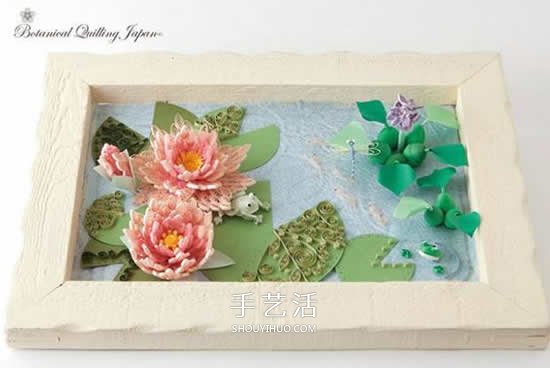 简直美炸了！手工立体卷纸花作品图片大全 -  www.shouyihuo.com