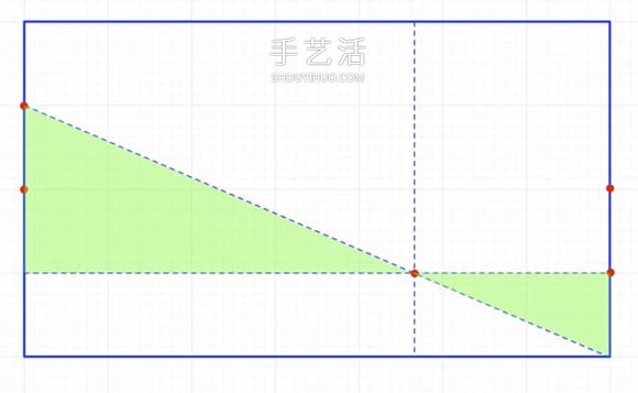 不借助工具 徒手折纸将整张纸三等分的方法 -  www.shouyihuo.com