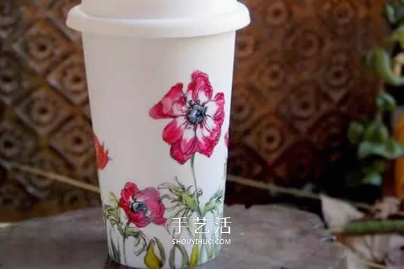 她们把家里的杯碟画成画 将每一天都过成诗！ -  www.shouyihuo.com