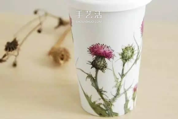 她们把家里的杯碟画成画 将每一天都过成诗！ -  www.shouyihuo.com